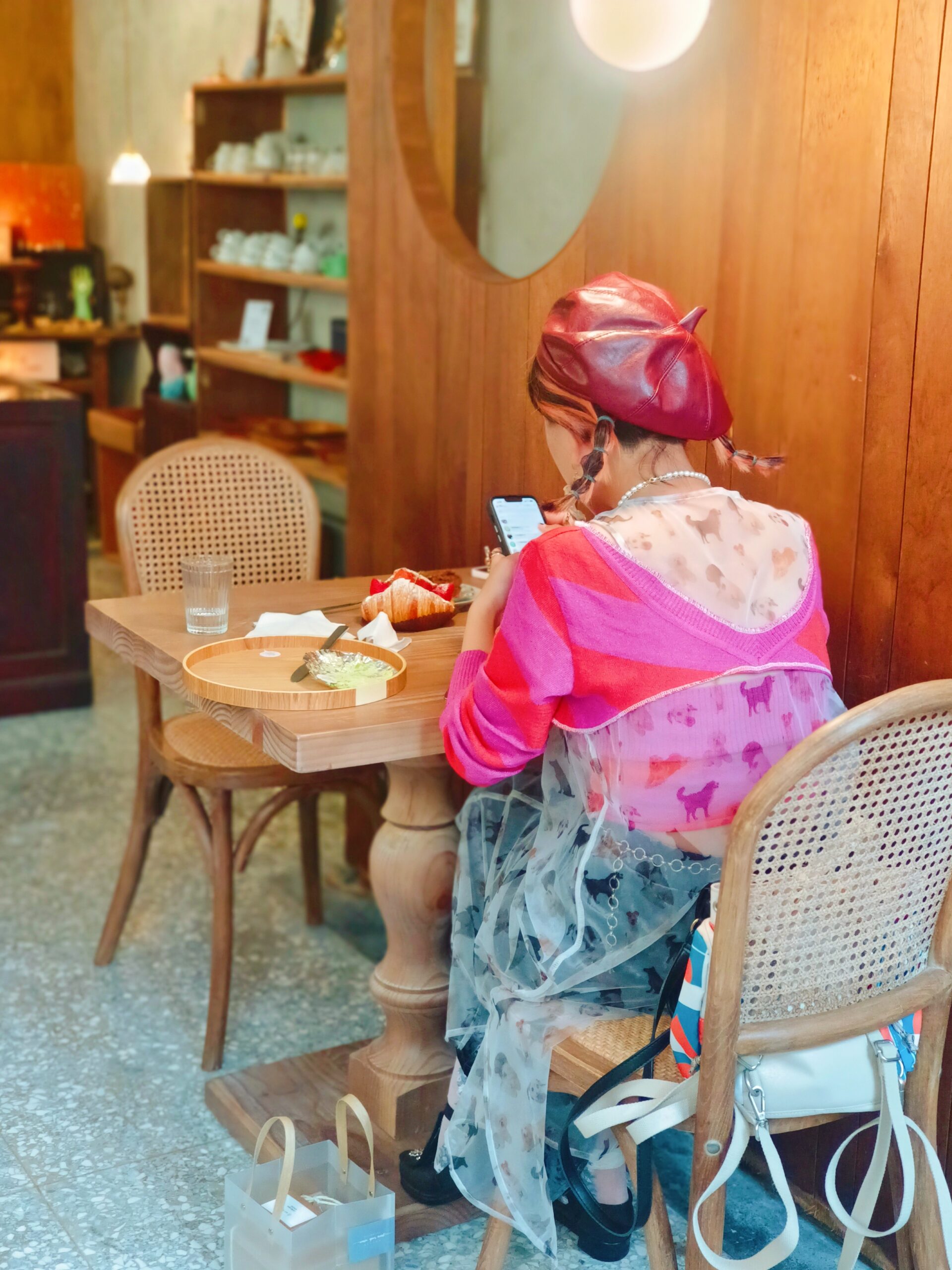 【台北咖啡店】莉莉安Lilian Bakery、可頌的誘人魅力、層層酥脆讓你欲罷不能！！寵物友善、不限時咖啡廳！ @💕小美很愛嚐💕