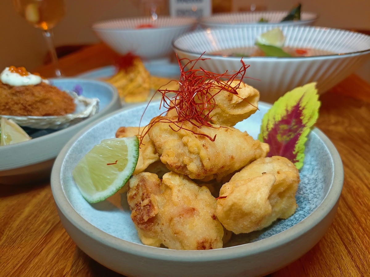 【台北餐酒】休憩Ramen&Bar、創意拉麵遇上獨門調酒!東區隱藏版平價深夜食堂!東區宵夜!台北拉麵、國父紀念館站美食 - 第15張圖