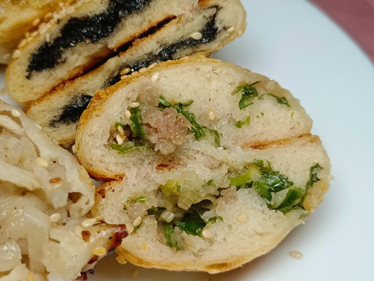 永春市場美食｜武大郎胡椒餅 、一個只要銅板價15元、一攤包辦了甜鹹小點、胡椒餅、芝麻餅、麥芽餅！台北小吃