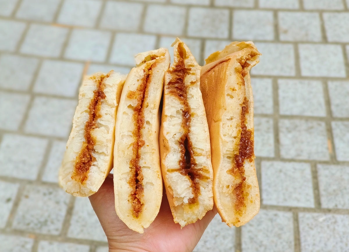 江子翠必吃|古早味麵煎餅、台式小點心、厚切軟式比利時鬆餅!花生、黑糖超好吃! - 第10張圖