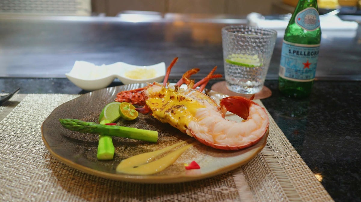 桃園中壢美食|粋 無菜單鐵板燒、無菜單鐵板燒、1380元吃活體龍蝦、日本A5和牛、活鮑魚! - 第21張圖