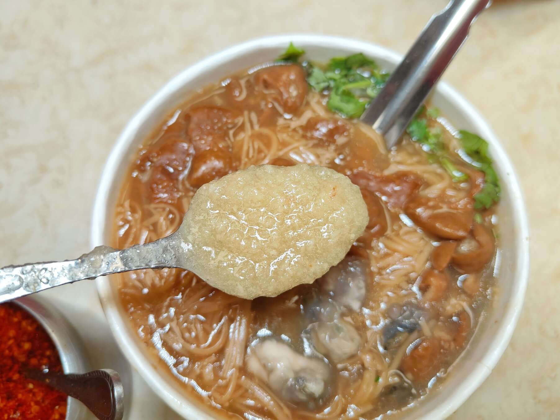 後山埤小吃美食｜春來蚵仔麵線、給料超霸氣、政治名人、明星的愛店、日本客人滿滿！菜單、信義美食 @💕小美很愛嚐💕