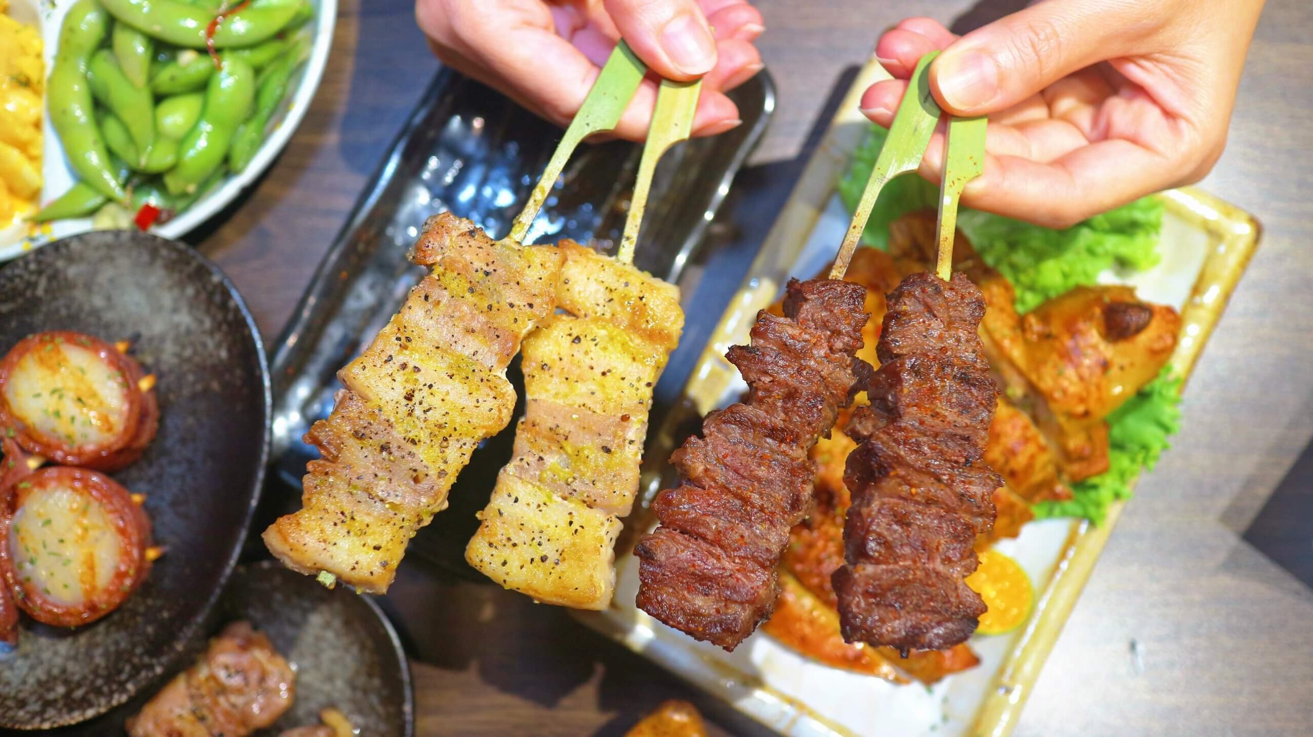 板橋美食｜烏托邦串燒酒場、全新開張、單點、套餐、宵夜串燒都讓人滿足！ @💕小美很愛嚐💕