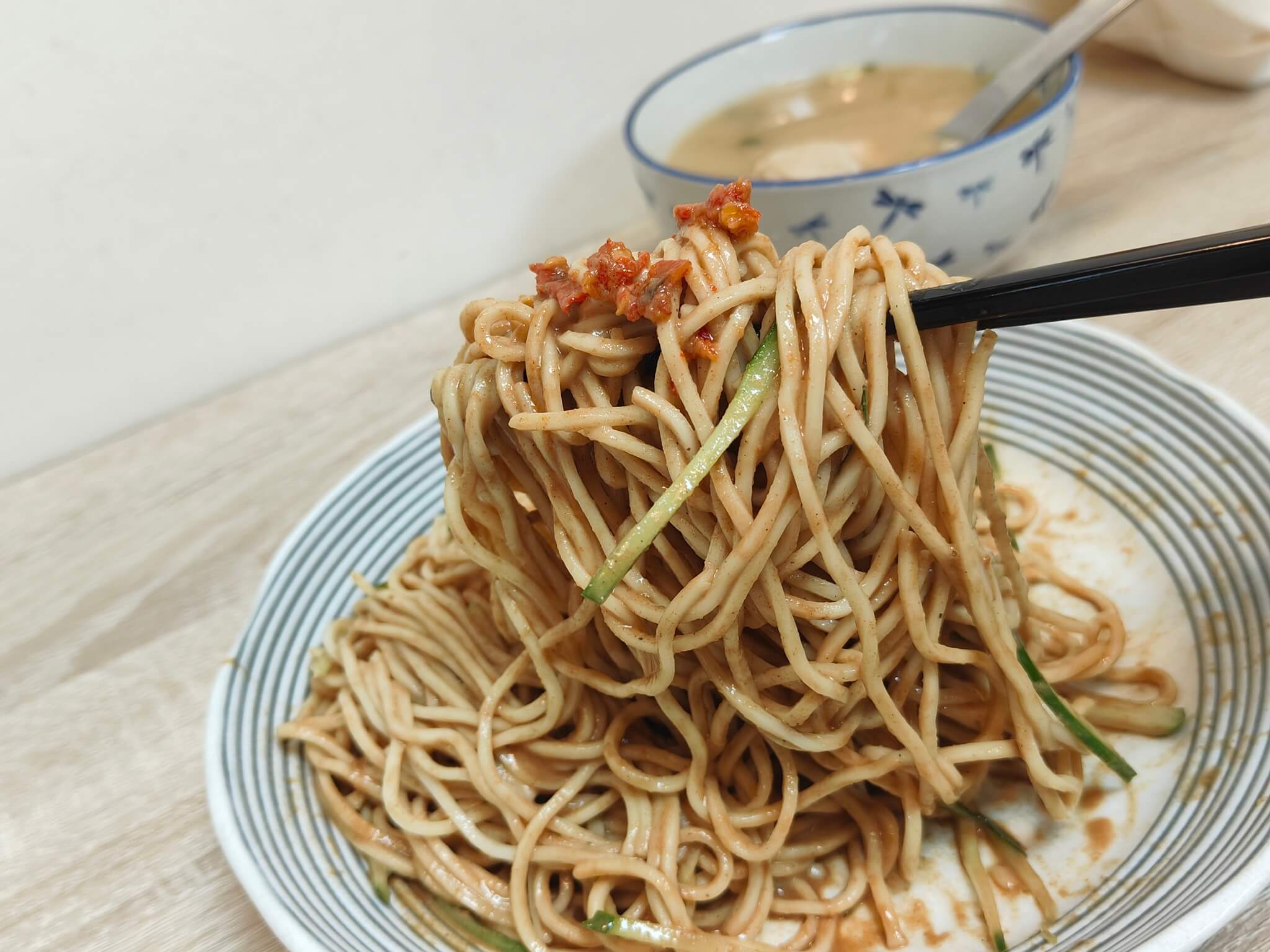 江子翠美食｜沐目涼麵屋、加辣更夠味！板橋美食 @💕小美很愛嚐💕