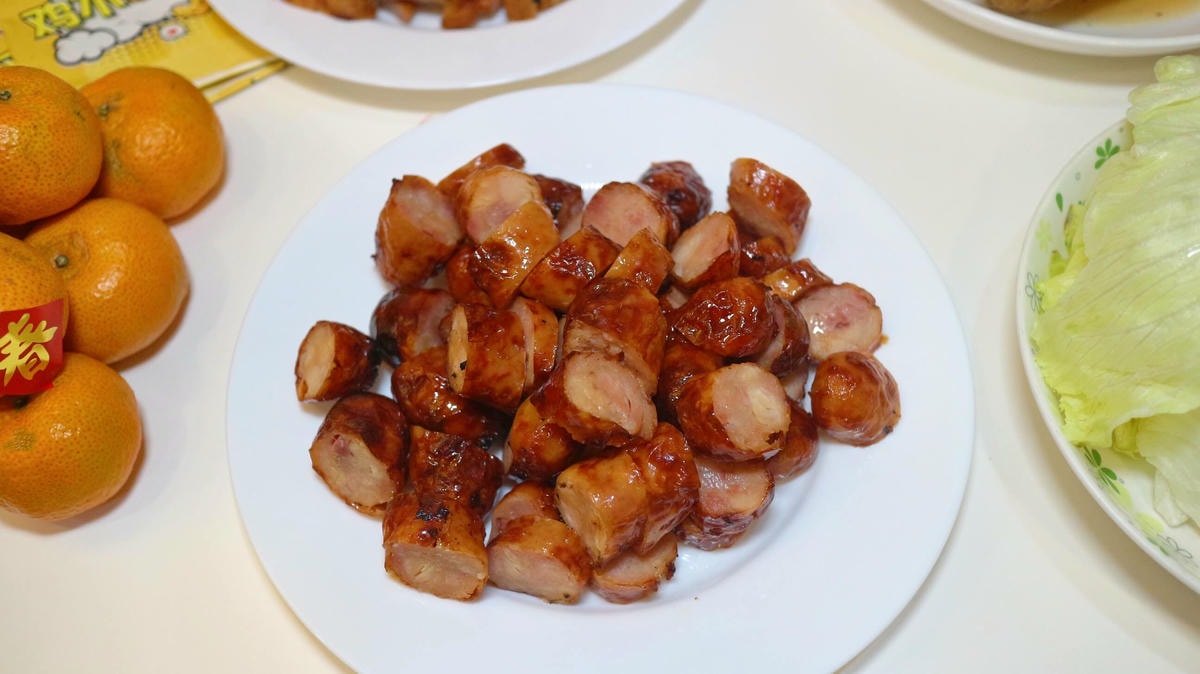 中和美食|思汗烤雞、除夕團圓拼盤(年菜外帶)、烤雞二吃、陳紹醉鮮蝦、鹹豬肉、雞肉香腸全包只要1680元! - 第18張圖