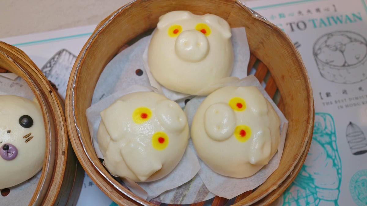 桃園美食|點點心大江店、港點老饕必訪!豬豬擠壓流出滿滿流沙、看起來超療癒! - 第7張圖