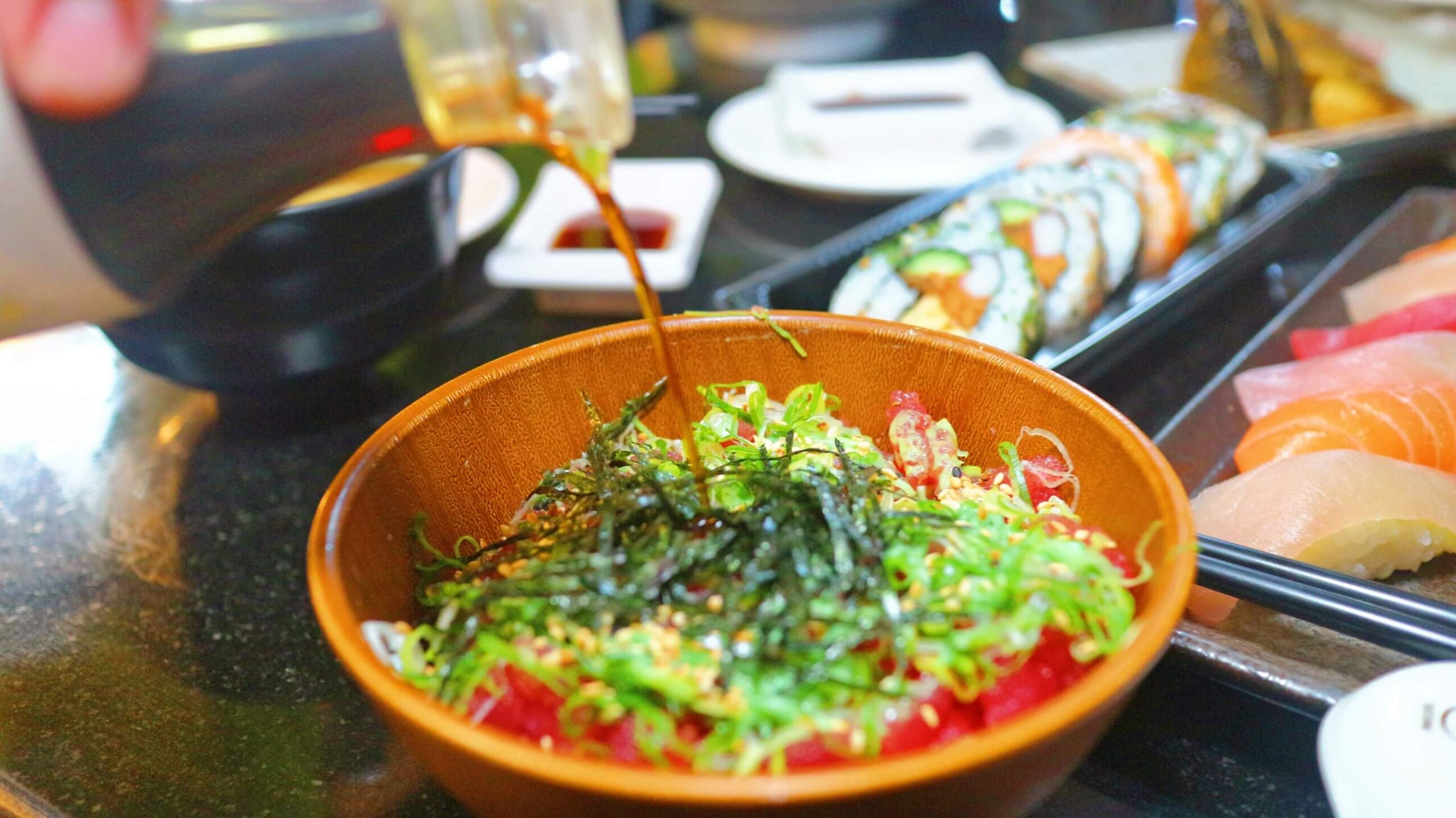 基隆仁愛市場美食｜加園壽司、基隆100碗美食、香魚甘露煮入日即化美味100分！ @💕小美很愛嚐💕