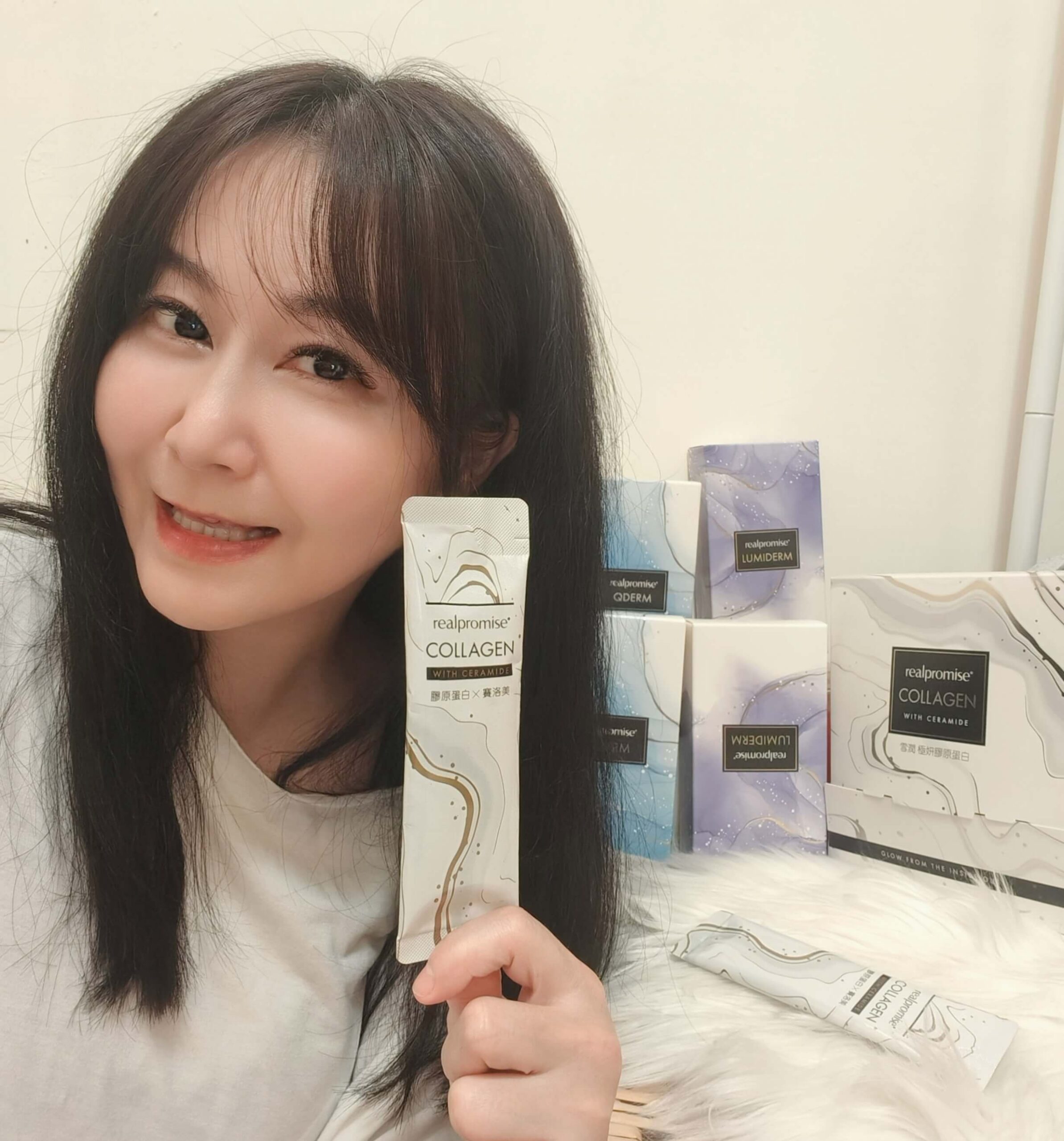 美麗開箱｜宇晟生醫realpromise、無腥味好入口、養出青春好臉蛋、美妍必收！ @💕小美很愛嚐💕