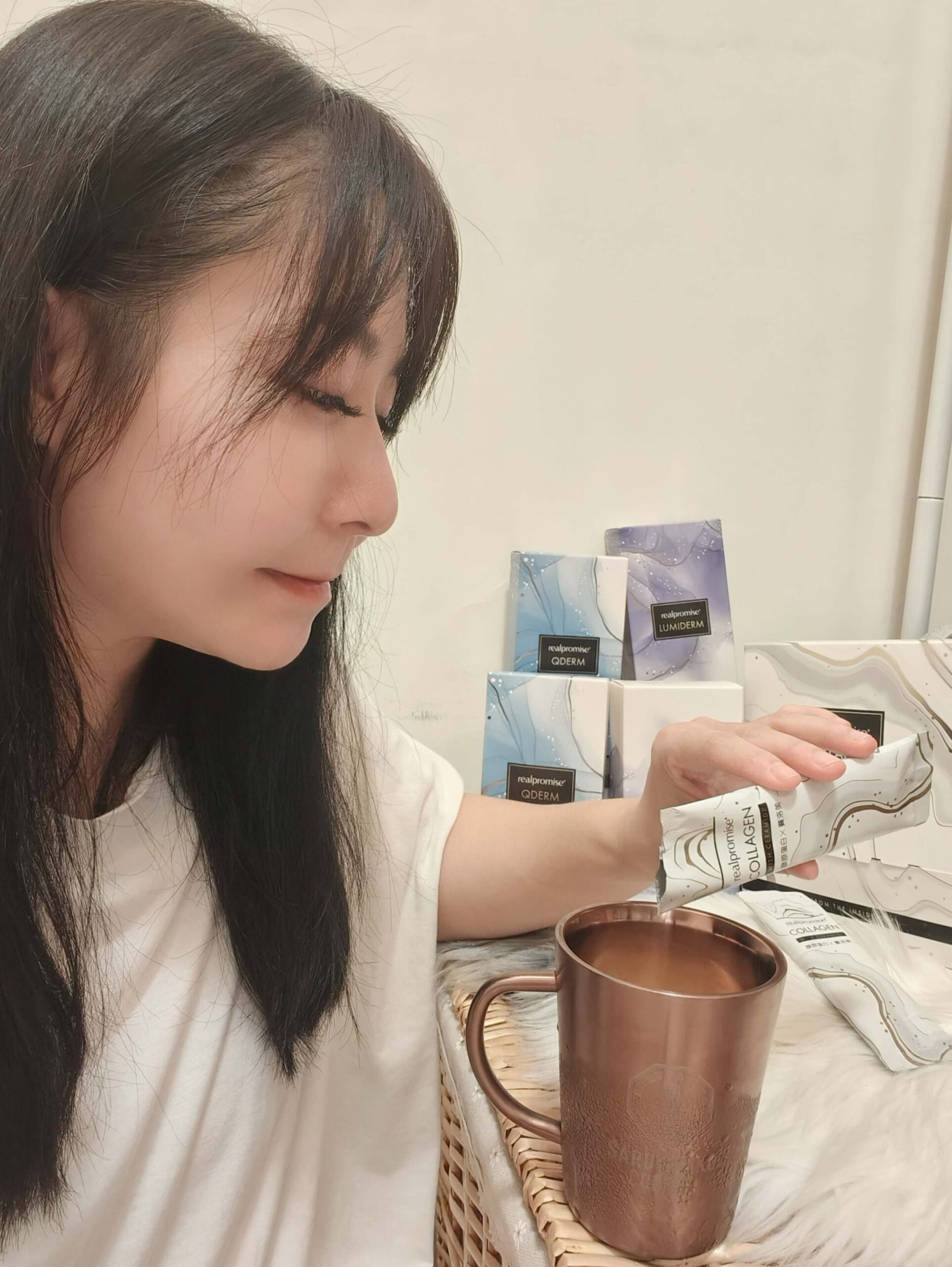 美麗開箱｜宇晟生醫realpromise、無腥味好入口、養出青春好臉蛋、美妍必收！ @💕小美很愛嚐💕