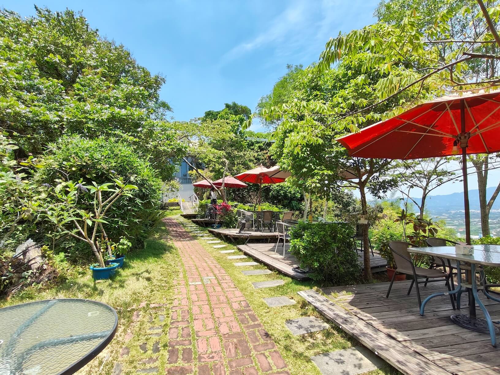 台南玉井景觀餐廳｜瑪莎園景觀餐廳/虎頭山庭園餐廳、綠意環繞、山林咖啡秘境必拍、寵物友善餐廳！ @💕小美很愛嚐💕