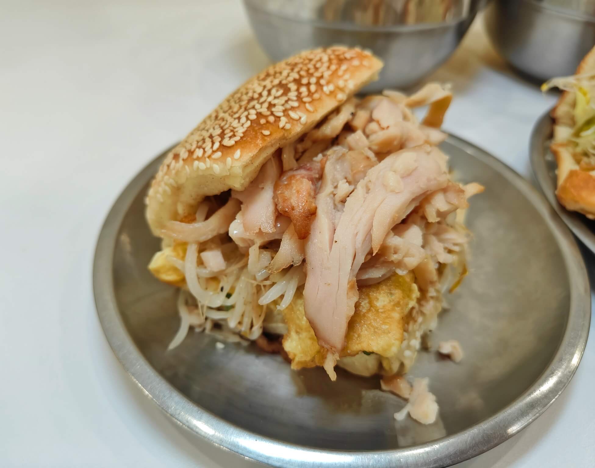 永和美食｜永新豆漿 竹林總店、酥脆嫩口蛋塔、十足飽足胡椒餅系列必點！永和早餐推薦 @💕小美很愛嚐💕