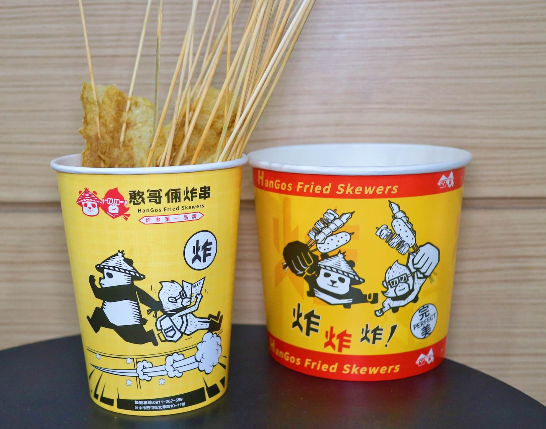 台中美食｜憨哥倆炸串、四川滷油配方、結合台灣人的口味、特色的撒粉與醃料、比鹹酥雞更好吃的炸串好吃！ @💕小美很愛嚐💕