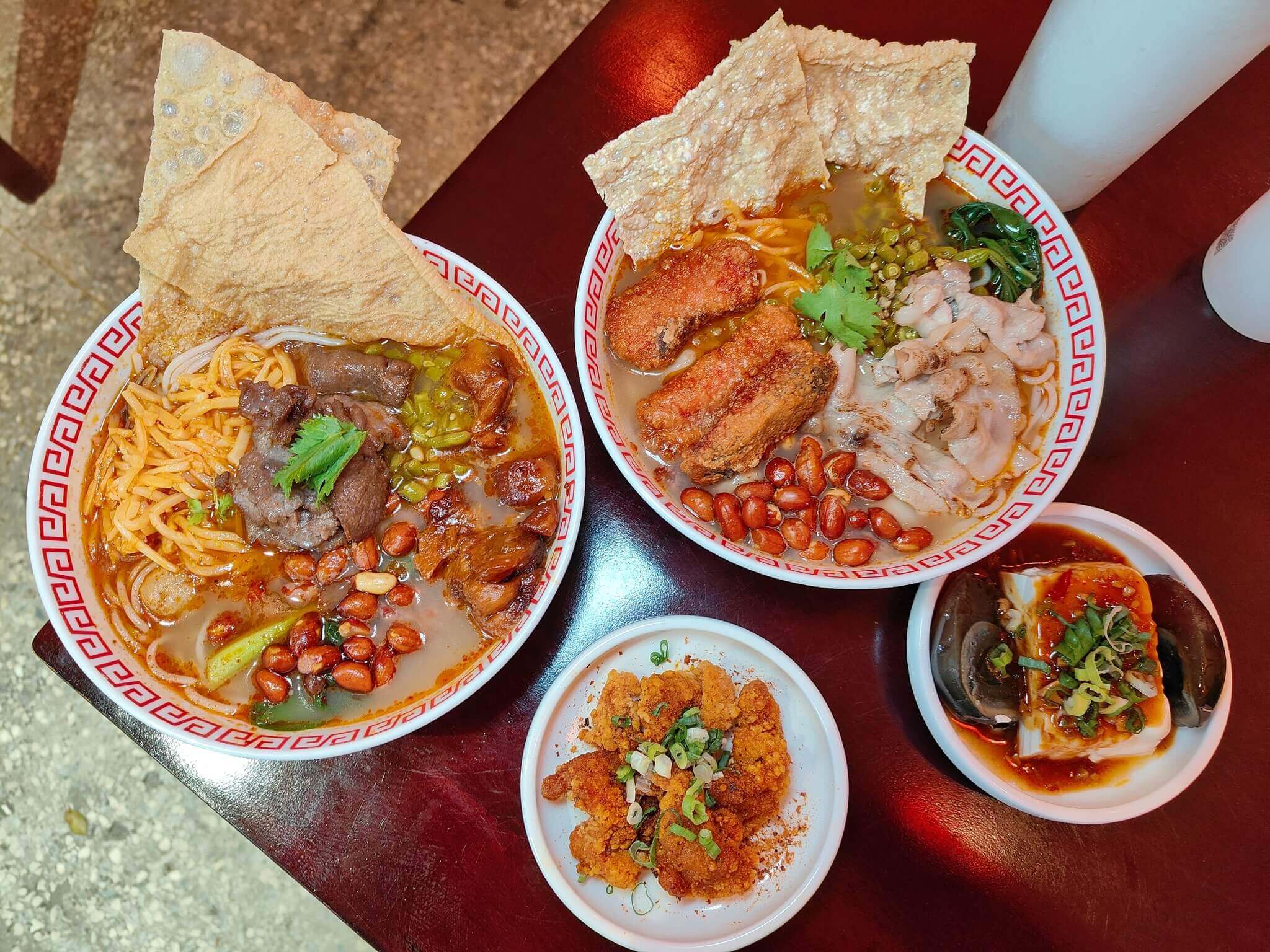 中山美食｜螺螄福 正宗柳州螺螄粉 雙連店、酸辣口感超開胃、重口味酸爽度破錶、超人氣美食！ @💕小美很愛嚐💕