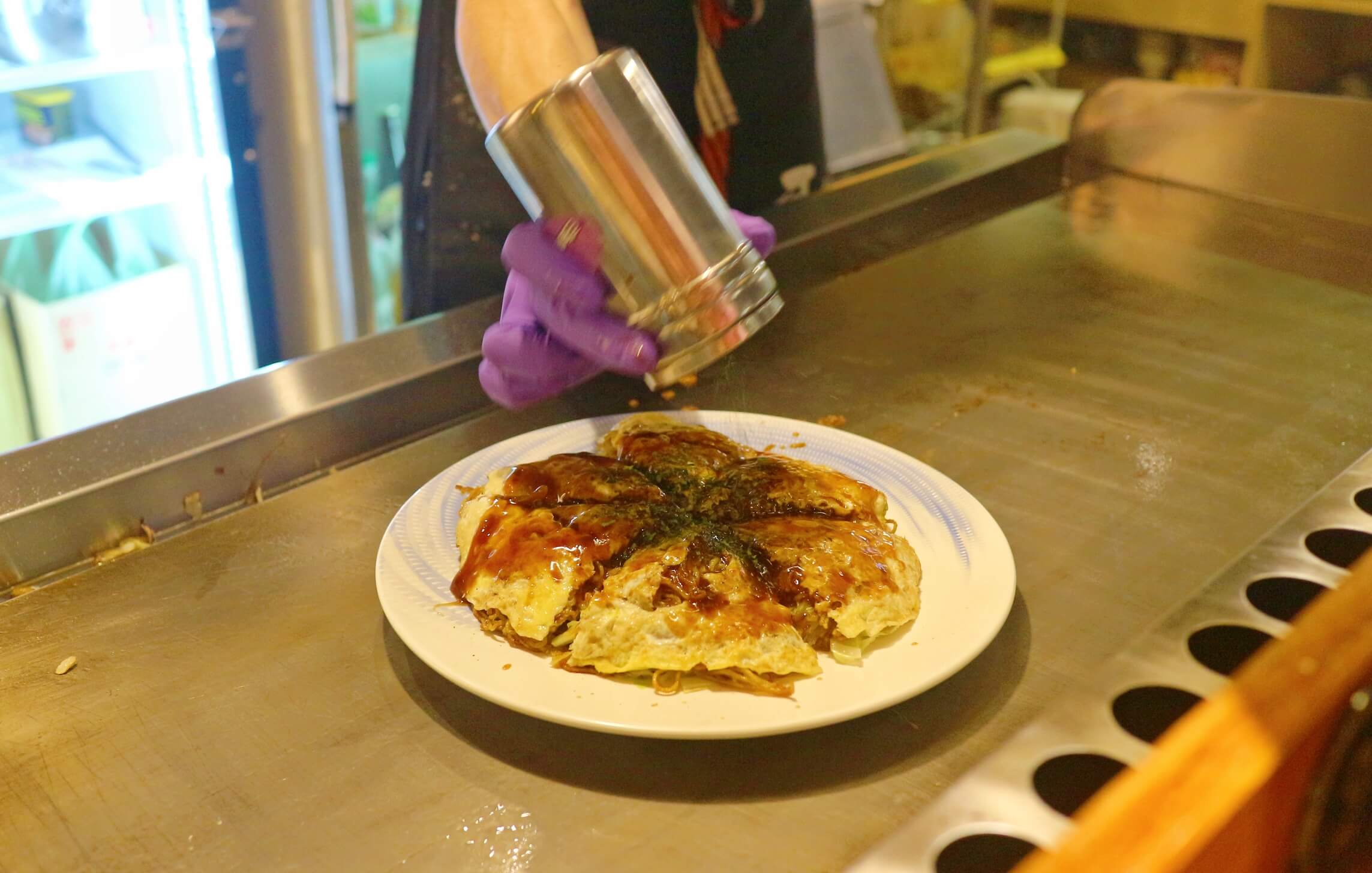 永和居酒屋｜御村居酒屋 (廣島燒）、正統廣島燒免出國一秒吃到日本好味道、營業到凌晨一點、永和宵夜推薦！ @💕小美很愛嚐💕