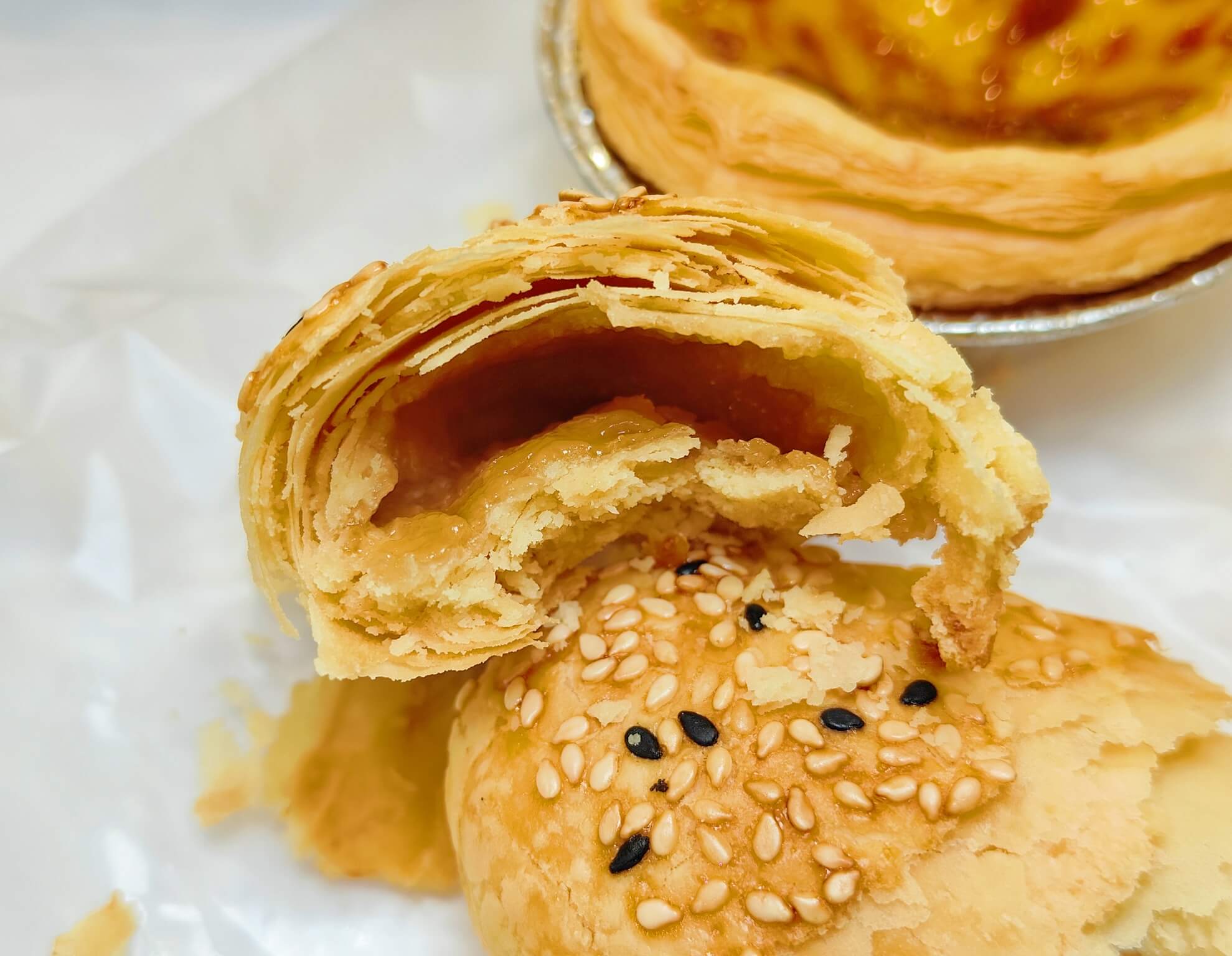 永和美食｜永新豆漿 竹林總店、酥脆嫩口蛋塔、十足飽足胡椒餅系列必點！永和早餐推薦 @💕小美很愛嚐💕