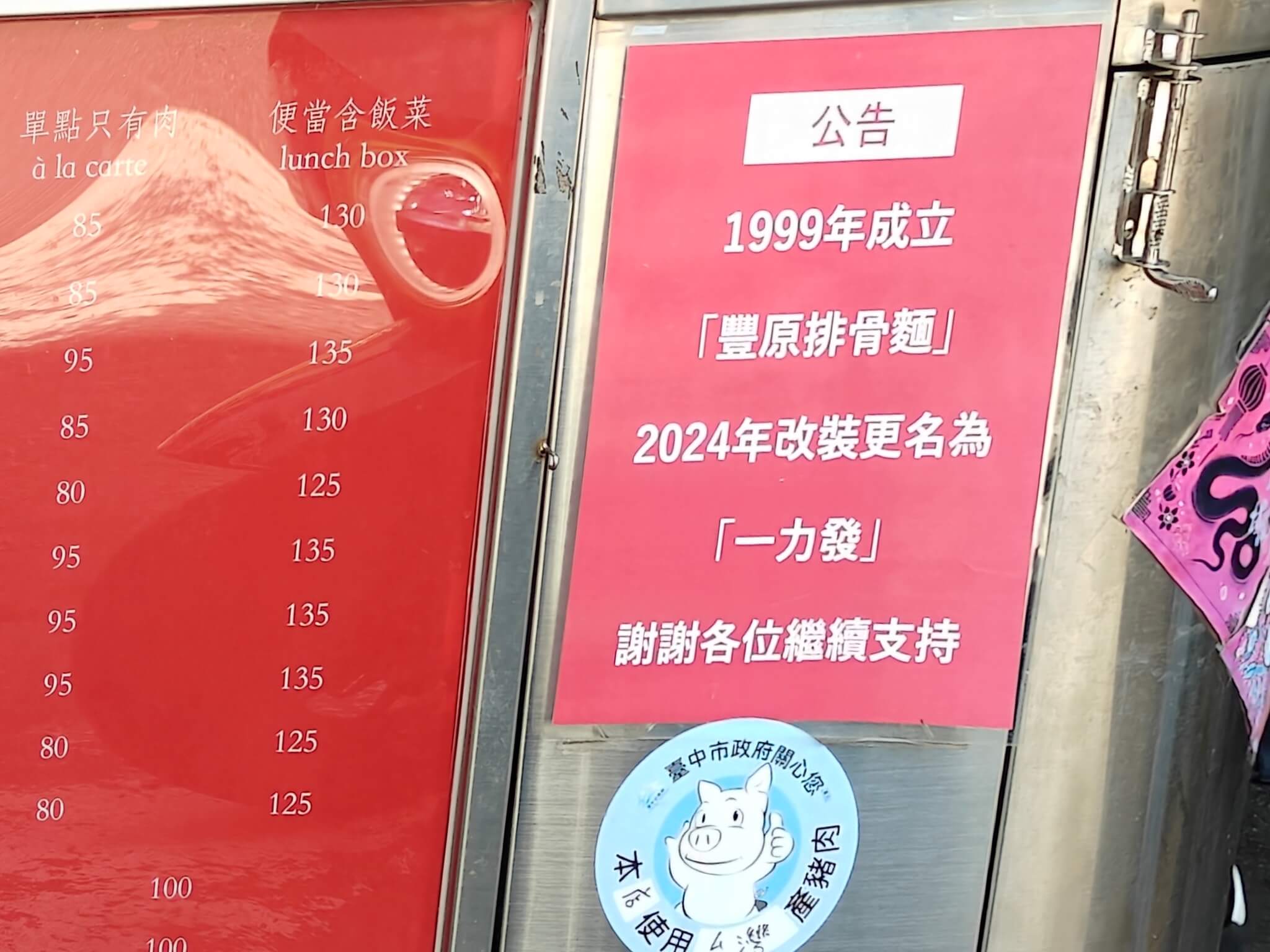 台中美食｜一力發、向上市場內26年老店、超人氣在地平價便當推薦、比臉大雞排！ @💕小美很愛嚐💕