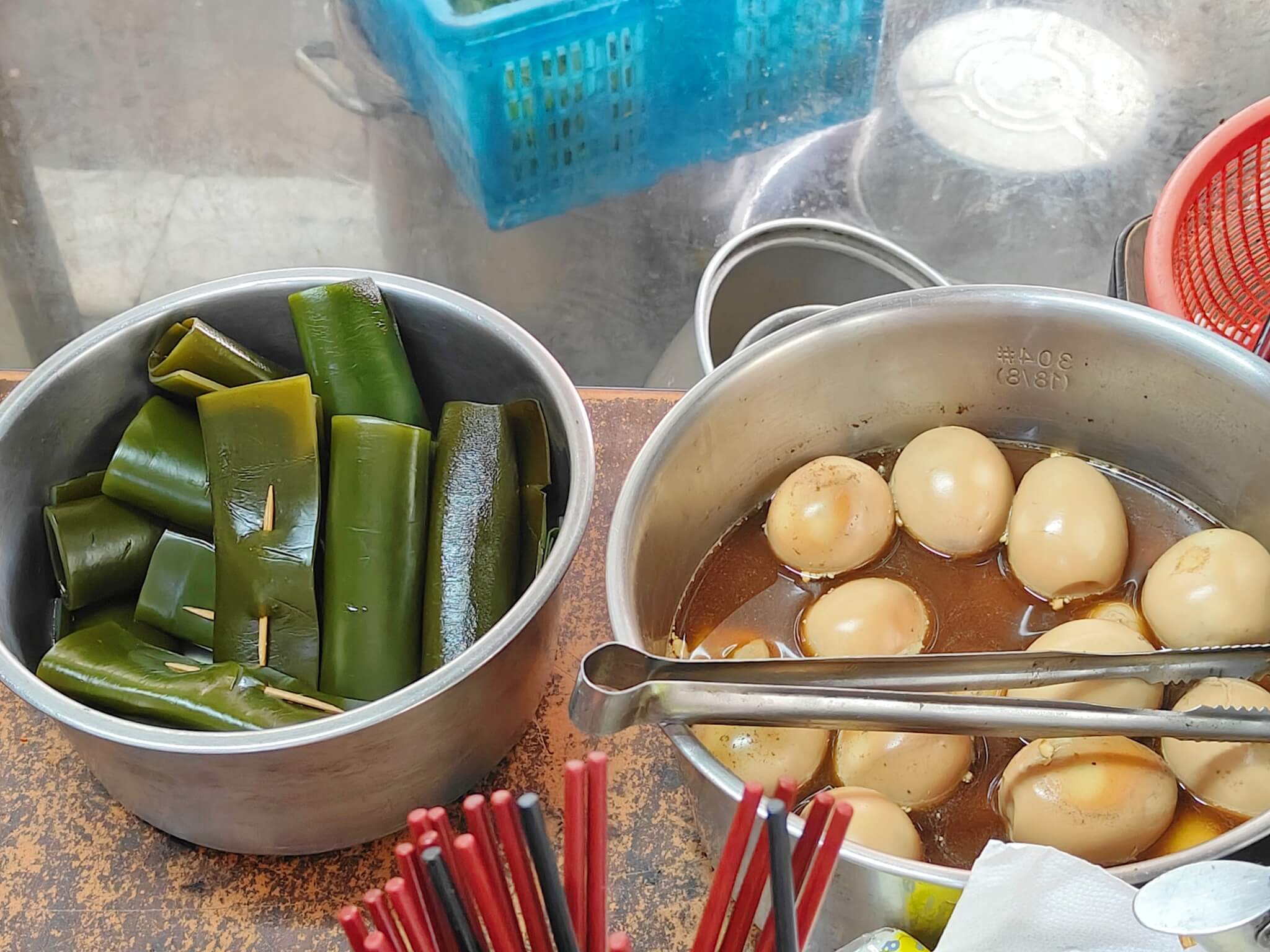 新埔美食｜阿麗麵攤、市場旁的傳統麵攤、樸實小吃、板橋人的口袋美食！ @💕小美很愛嚐💕