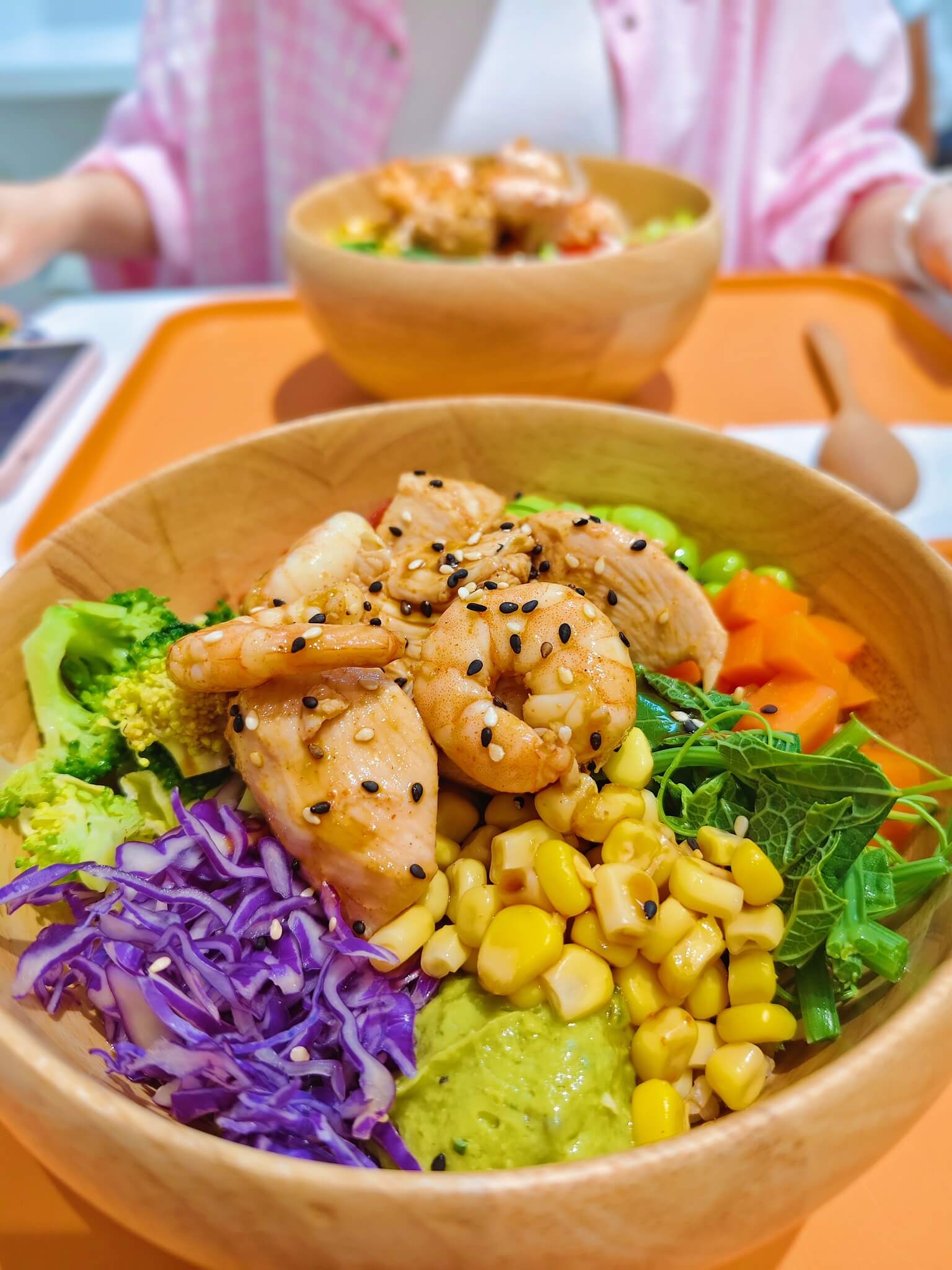 江子翠美食｜HALOA POKE 夏威夷拌飯 板橋店、減脂美味的天花板、健康餐盒！ @💕小美很愛嚐💕