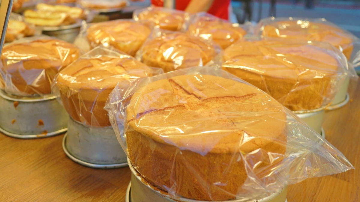 寧夏夜市美食|旺来蛋糕、有開真的要買~水果蛋糕、波士頓派、戚風蛋糕、必買古早味蛋糕! - 第4張圖