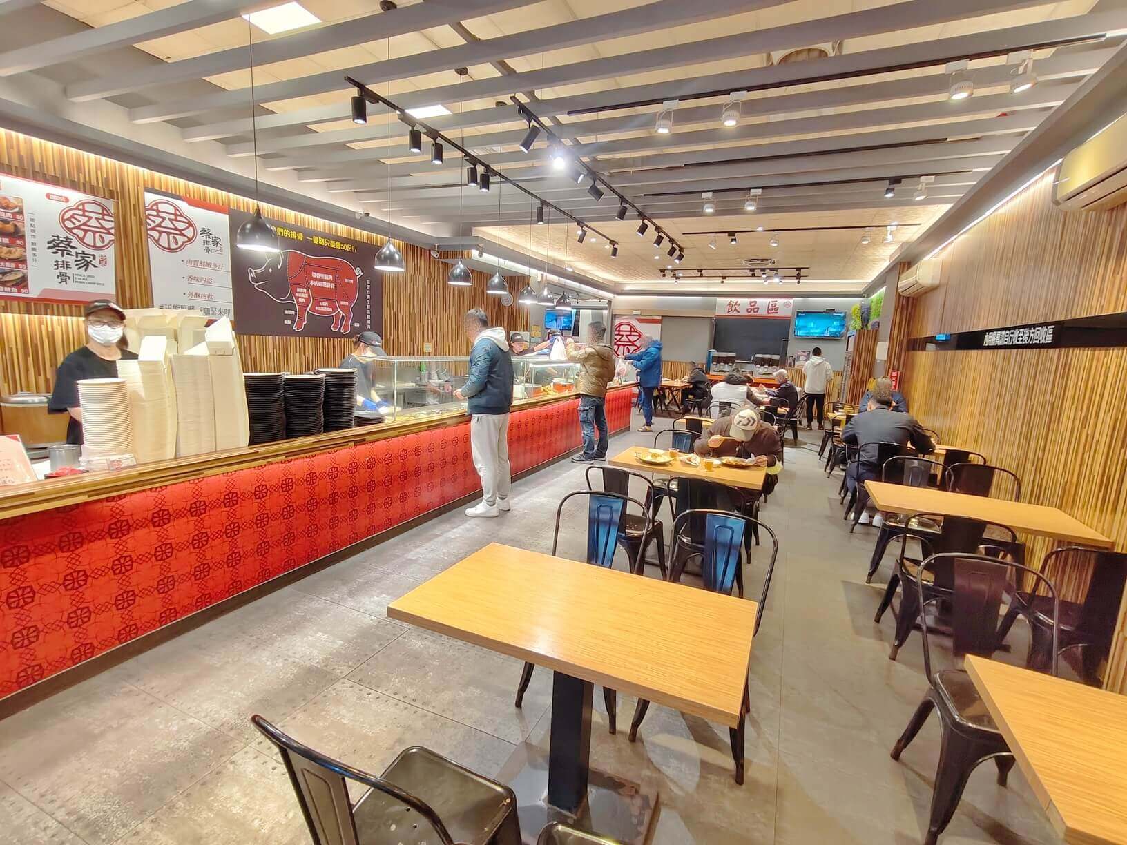 林口美食|蔡家排骨、比臉大雞排、飲料湯品無限享用、加飯不加價超平價人氣便當推薦! - 第3張圖