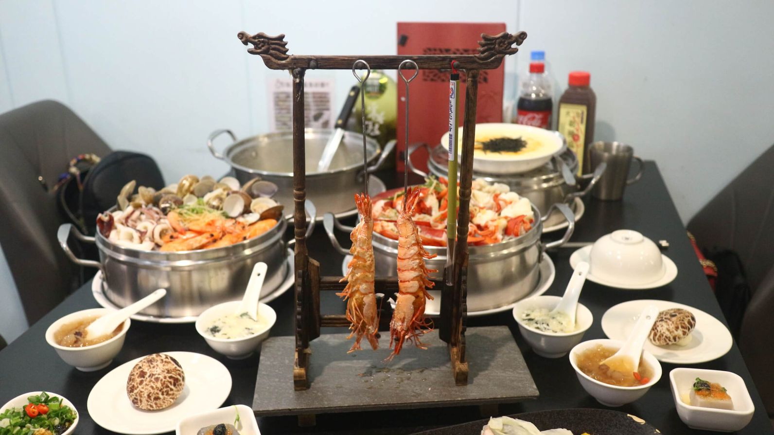 板橋美食|蒸天下海鮮蒸氣火鍋、活體海鮮、霸氣美味一鍋三吃! - 第33張圖 板橋美食|蒸天下海鮮蒸氣火鍋、活體海鮮、霸氣美味一鍋三吃!