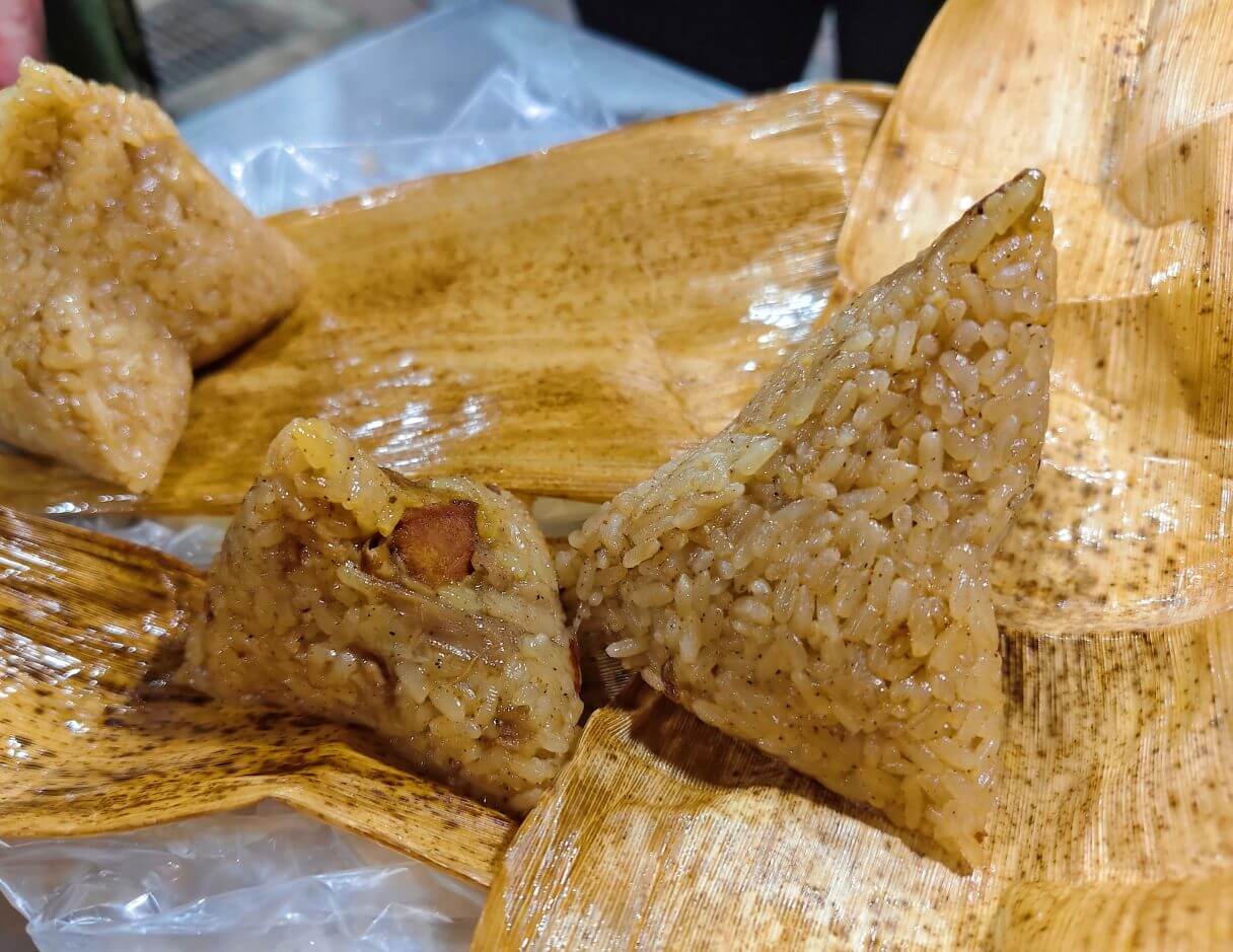 新北石門美食｜俞家肉粽、24小時營業、小肉粽15元起人氣必買！