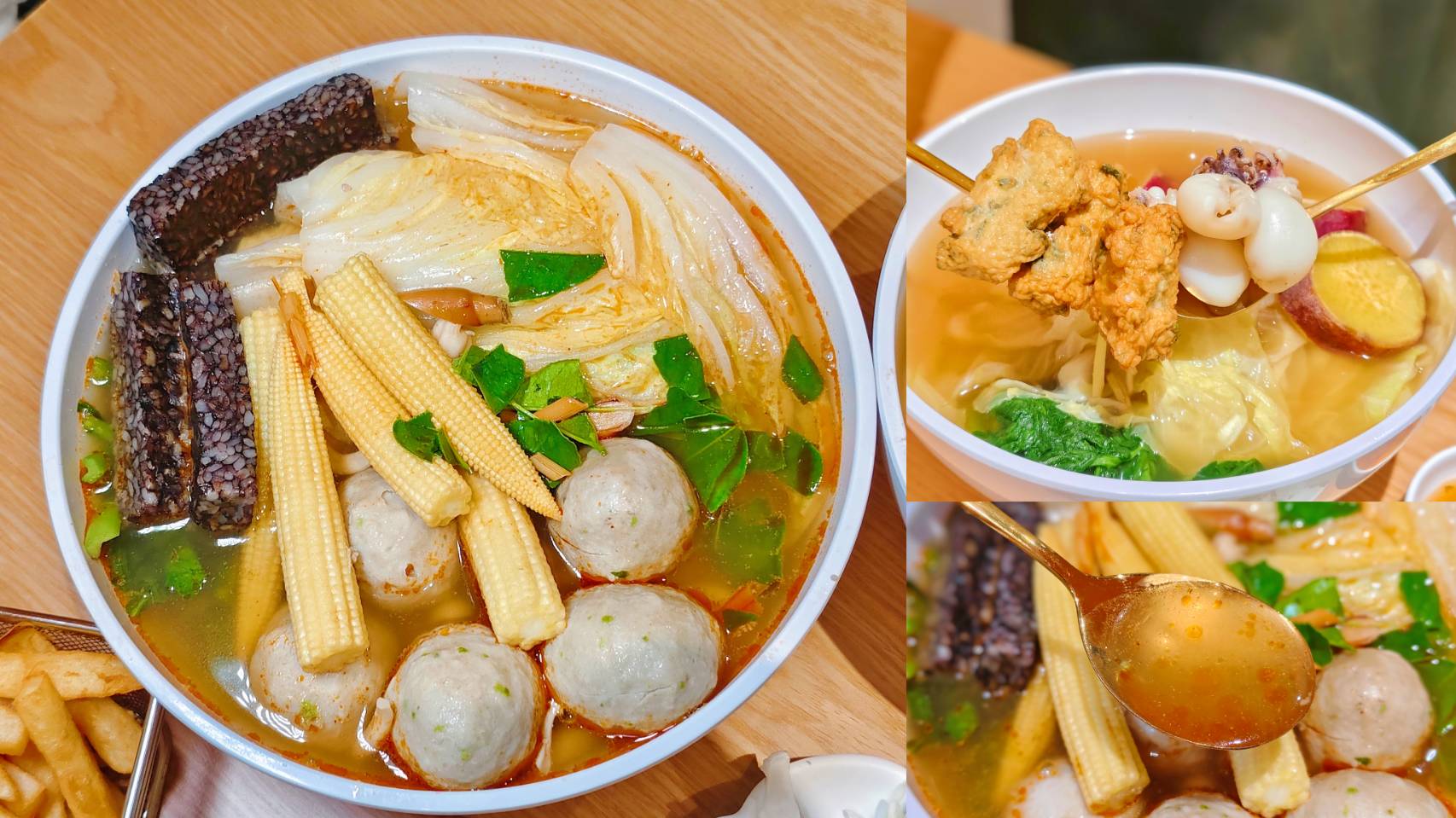 林口長庚美食|香泰迷迷、五十種配料、泰式香濃湯底、泰式美味一人也能滿足! - 第1張圖 林口長庚美食|香泰迷迷、五十種配料、泰式香濃湯底、泰式美味一人也能滿足!