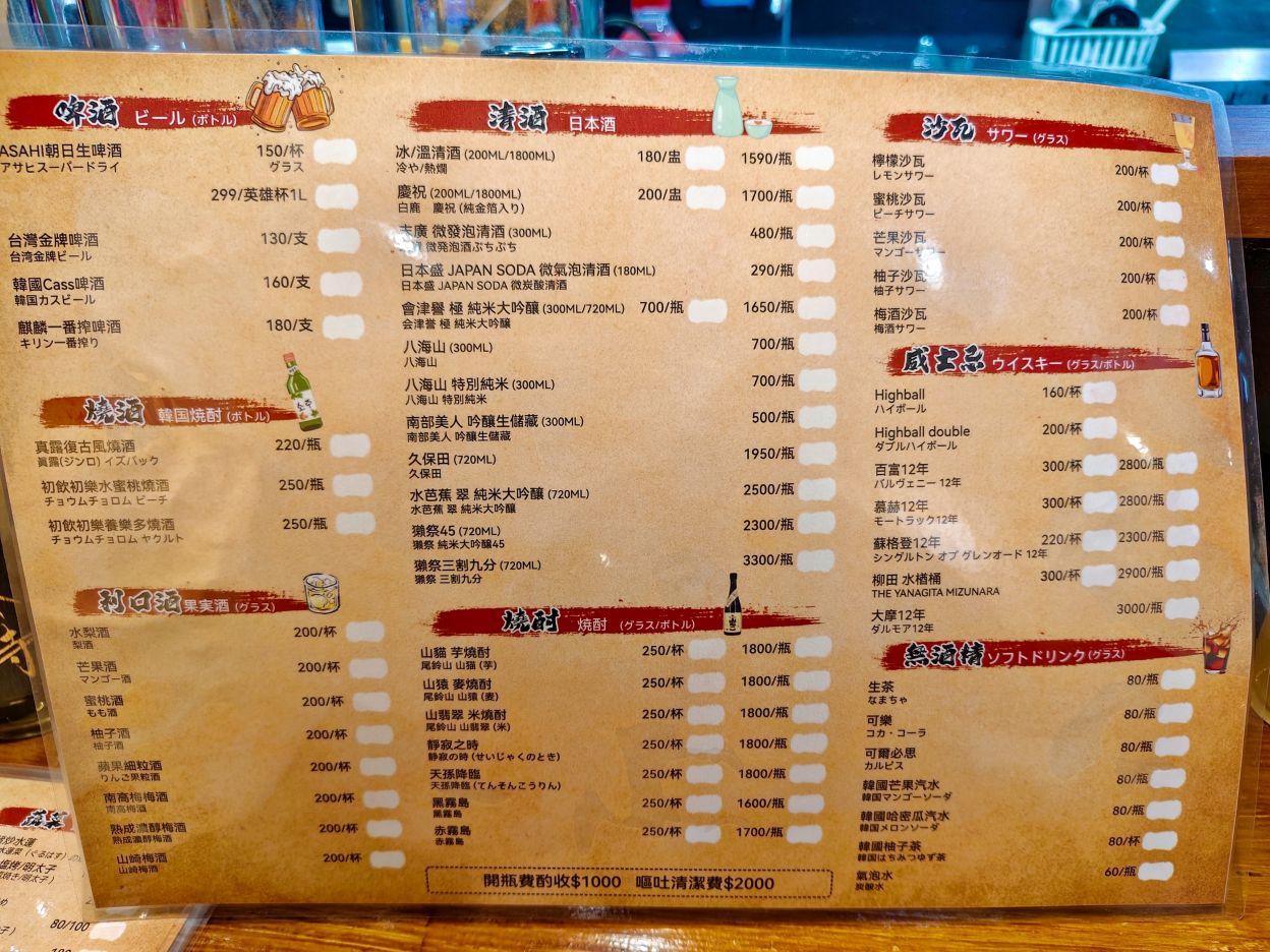 【中山林森北路居酒屋推薦】美味炭火牛舌烤肉、明太子雞肉串、讓愛吃串燒的你大飽口福|鑫炭號居酒屋! - 第7張圖 【中山林森北路居酒屋推薦】美味炭火牛舌烤肉、明太子雞肉串、讓愛吃串燒的你大飽口福|鑫炭號居酒屋!