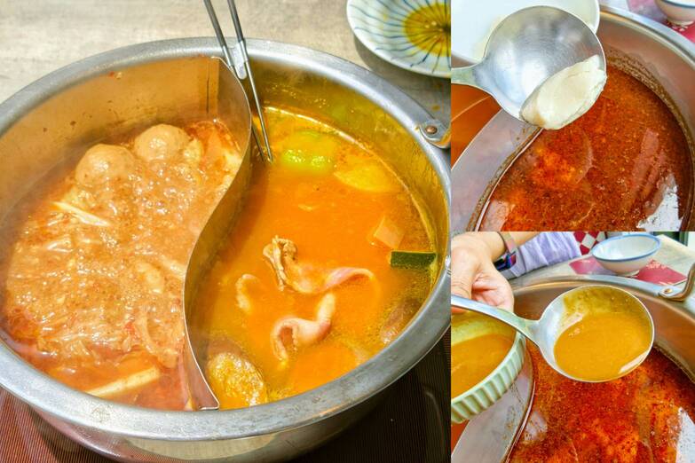 宜蘭火鍋｜必點海陸雙人套餐、超狂豆花辣拌麵、麻辣味噌豆花湯、老婆吃鍋！