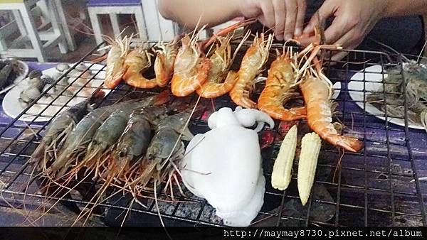 [泰國]惠恭王站*399元大頭蝦吃到飽*Mangkon Seafood* @💕小美很愛嚐💕