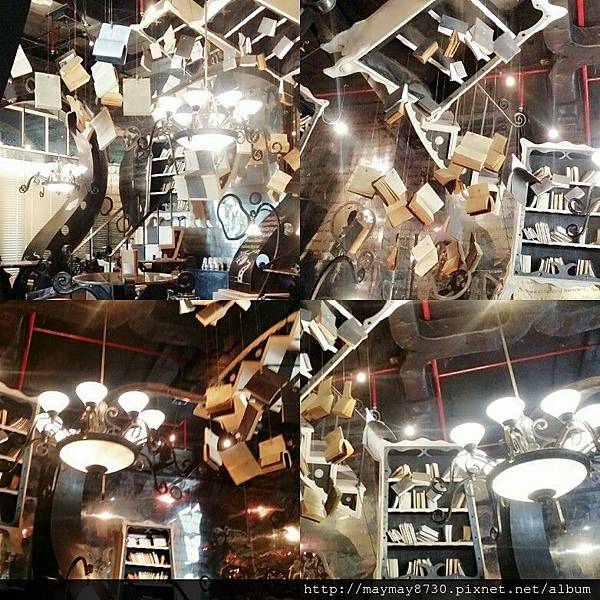 [泰國]東羅站*哈利波特魔法咖啡廳*The Book Shop咖啡店* @💕小美很愛嚐💕